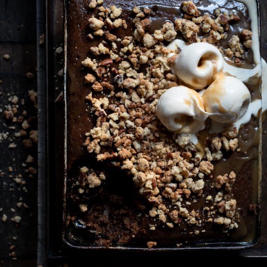 Sticky toffee pudding