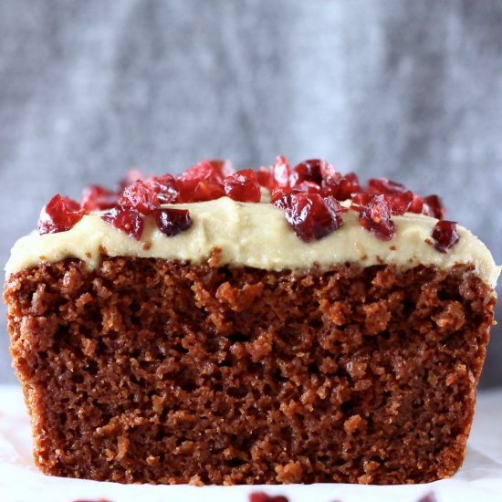 Gluten-Free Vegan Gingerbread Cake