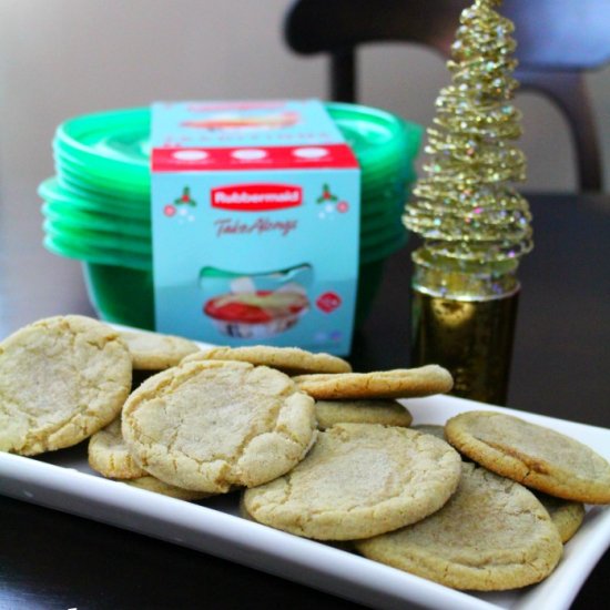 Chewy Brown Sugar Cookies