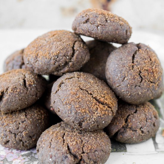 TEFF FLOUR CHRISTMAS COOKIES