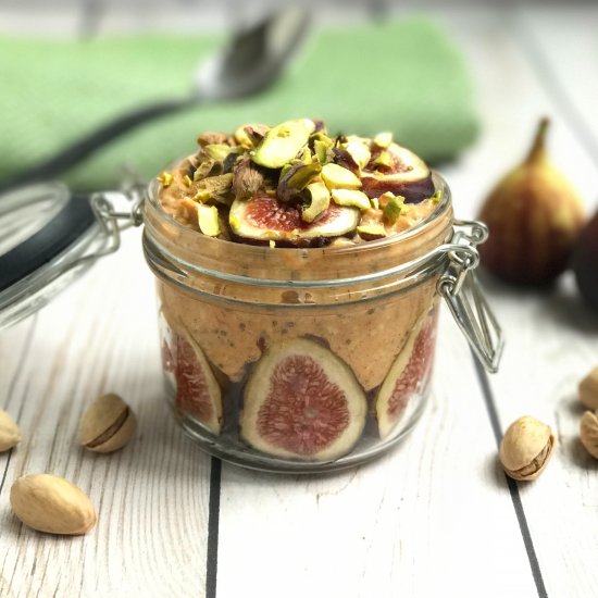 Pumpkin Fig Overnight Oats