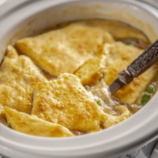 Slow Cooker Turkey Pot Pie