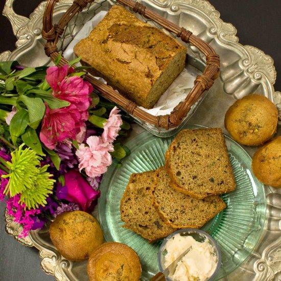 Zucchini Apple Bread