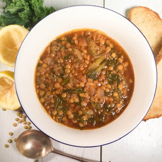 Dessislavas lebanese lentil soup