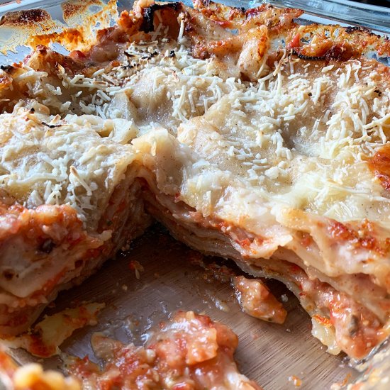 Lasagna – Gluten Free & Plant Based