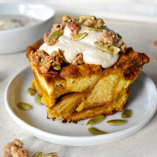 Kabocha French Toast Casserole