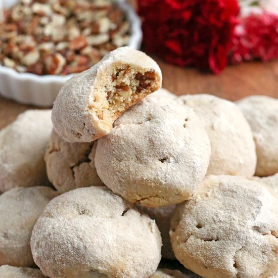 Paleo Mexican Wedding Cookies