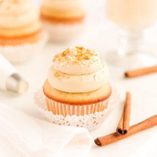 Eggnog Cupcakes