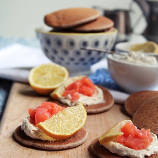 Buckwheat blini recipe