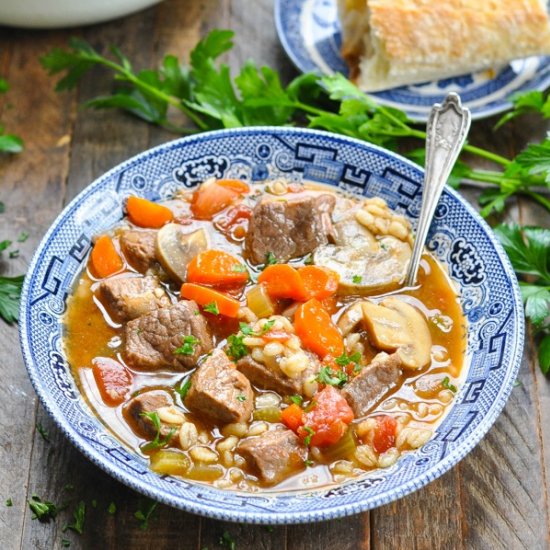 Beef Barley Soup