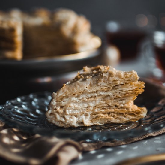 Vegan Napoleon Cake