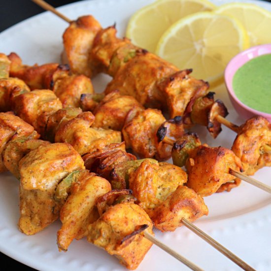 Chicken Kabab in Oven