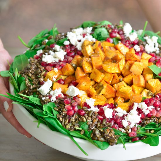 Roasted Sweet Potato Salad