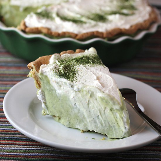 Matcha Cream Pie