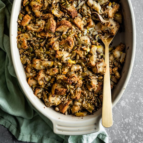 Vegan Gluten-Free Stuffing