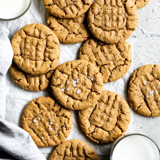 Gluten-Free Peanut Butter Cookies