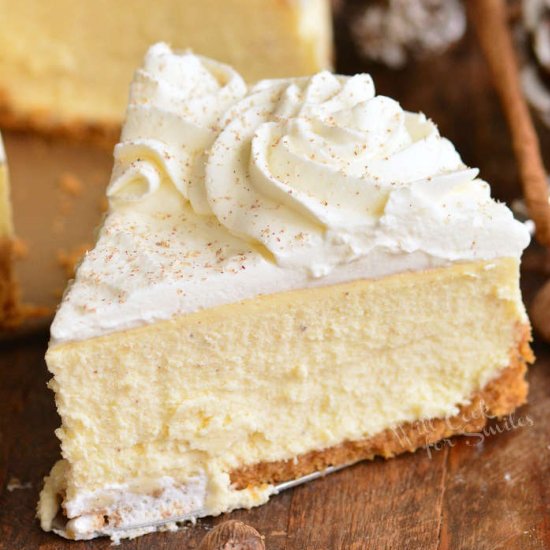 Eggnog Cheese Cake