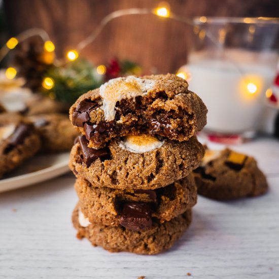 CHOCOLATE CHIP S’MORES COOKIES