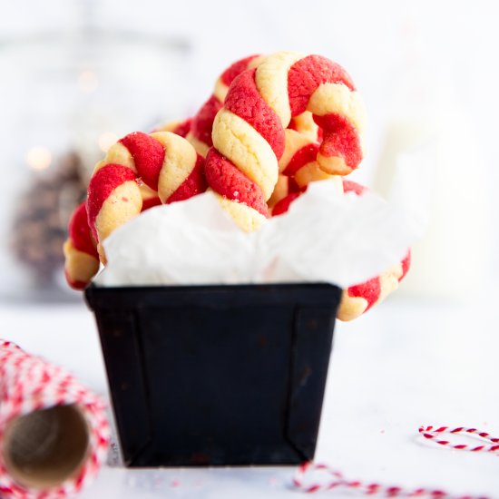 Candy Cane Cookies