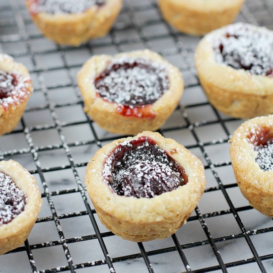 Black Cherry Cup Cookies