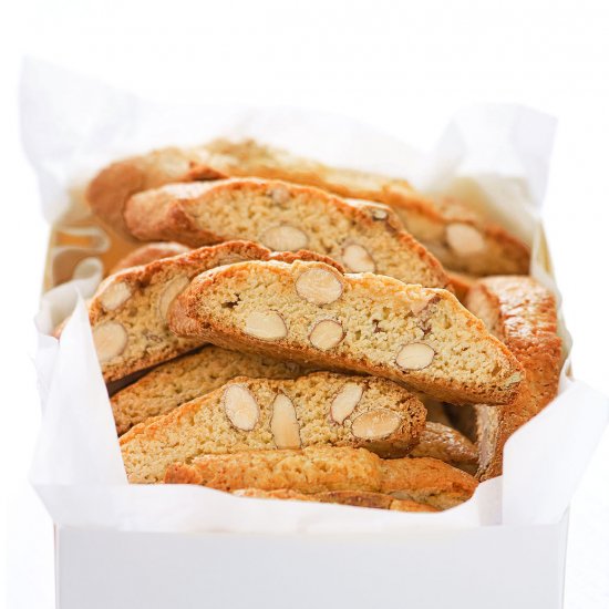 Almond biscotti (cantucci)