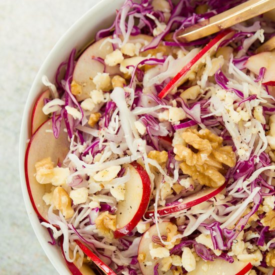 CABBAGE AND APPLE SALAD