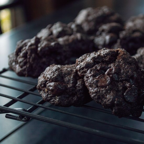 Chocolate Stout Cookies