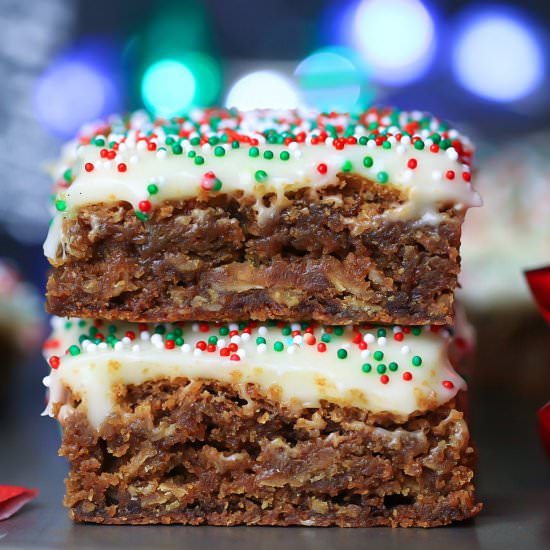 Gingerbread Spice Bars