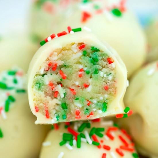 Sugar Cookie Truffles