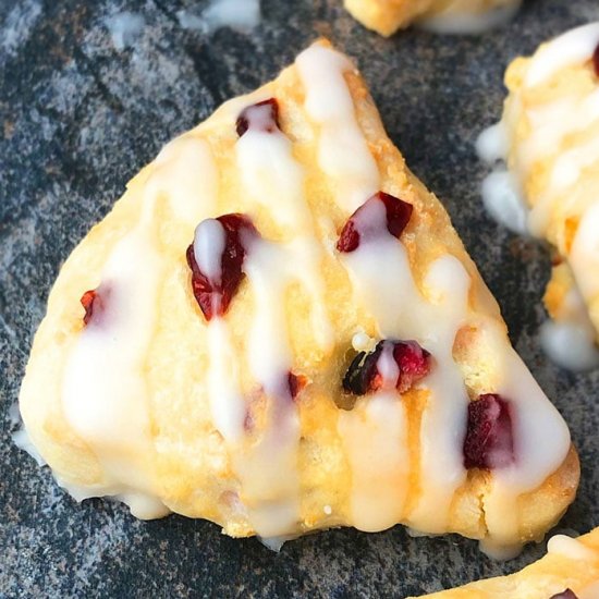 Cranberry Orange Scones