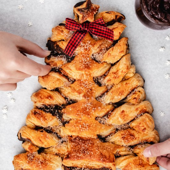 Puff Pastry Christmas Tree