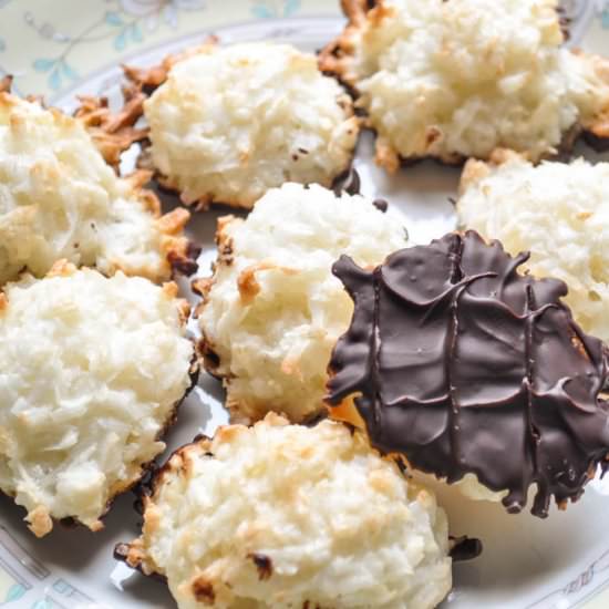 Easy coconut Macaroon Cookies