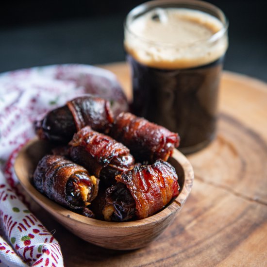 Beer and Brown Sugar Glazed Bacon