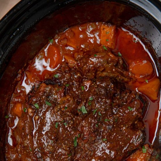 Slow Cooker Caribbean Pot Roast