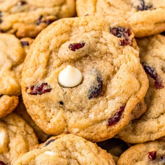 White Chocolate Cranberry Cookies