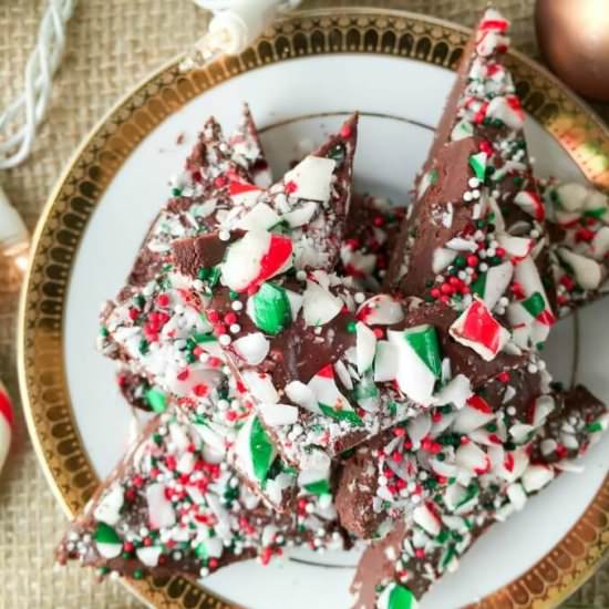 Peppermint Candy Cane BarK