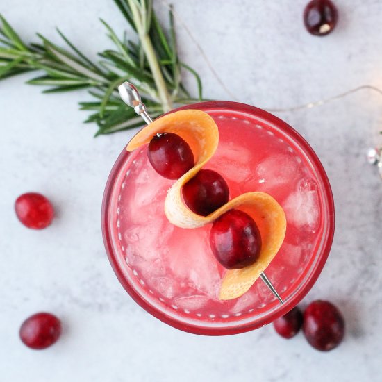 Sparkling Cranberry Punch