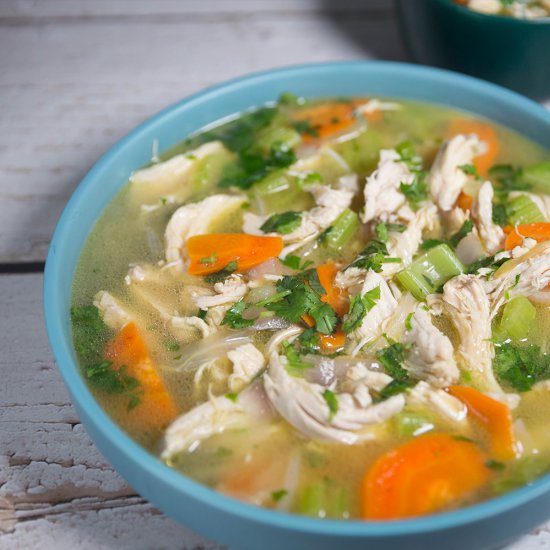 SIMPLE CHICKEN SOUP RECIPE