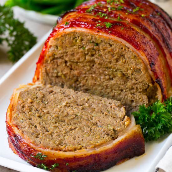 Bacon Wrapped Meatloaf