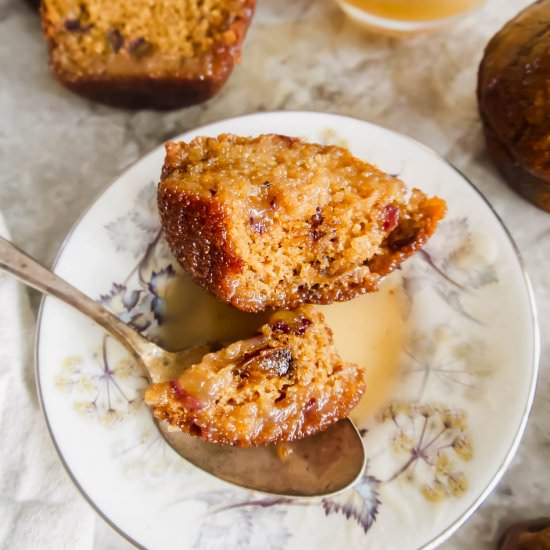 Sticky Toffee Pudding Muffins