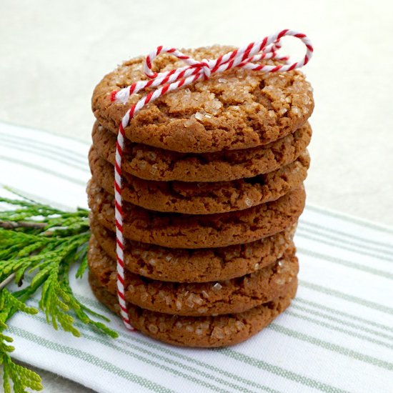 Ginger Crinkle Cookies