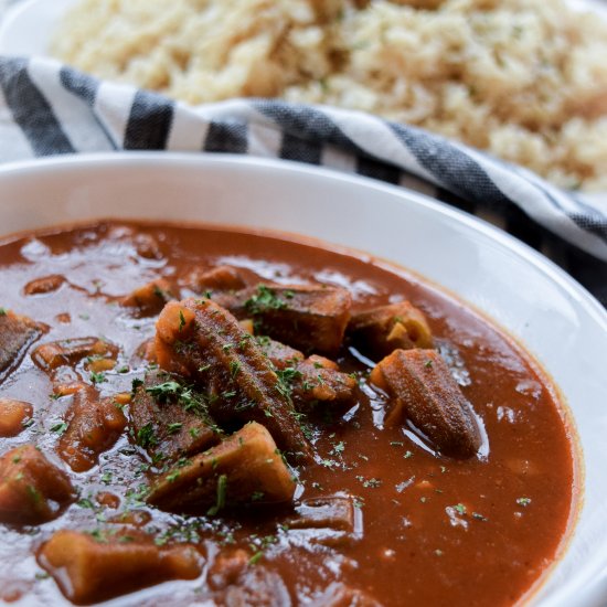 Middle Eastern Okra Stew