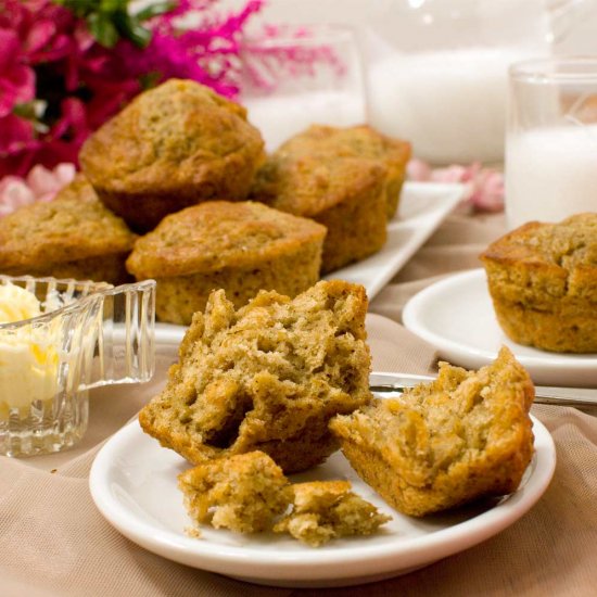 Banana Cornflake Muffins