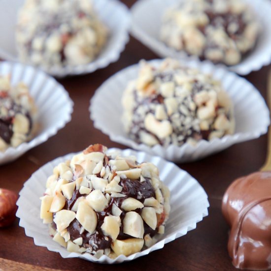 Hazelnut Chocolate Truffles