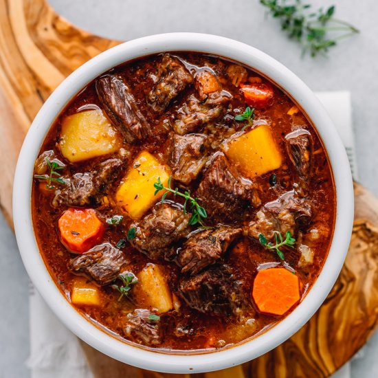 Instant Pot Autumn Beef Stew