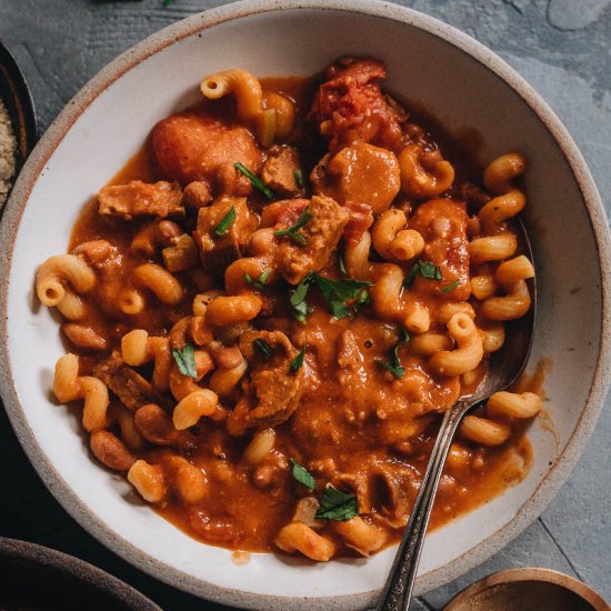 Vegan Pasta e Fagioli