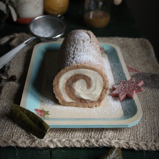 Chestnut flour roll