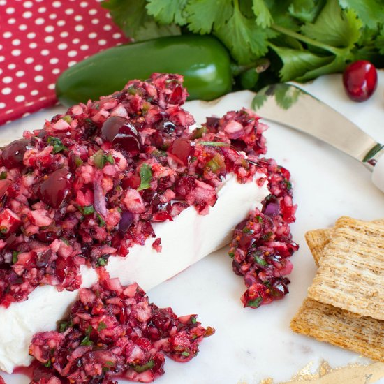 Cranberry Salsa with Jalapenos