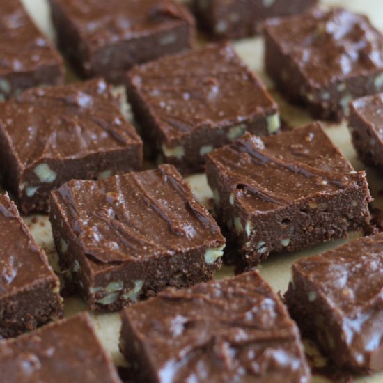 Vegan Nut Butter Freezer Fudge