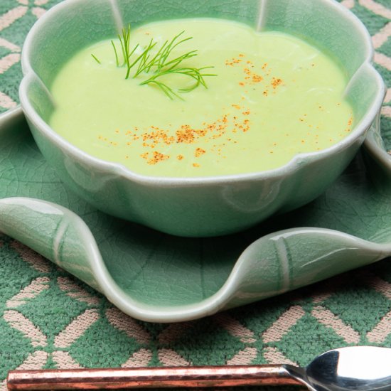 Pea and Fennel Soup